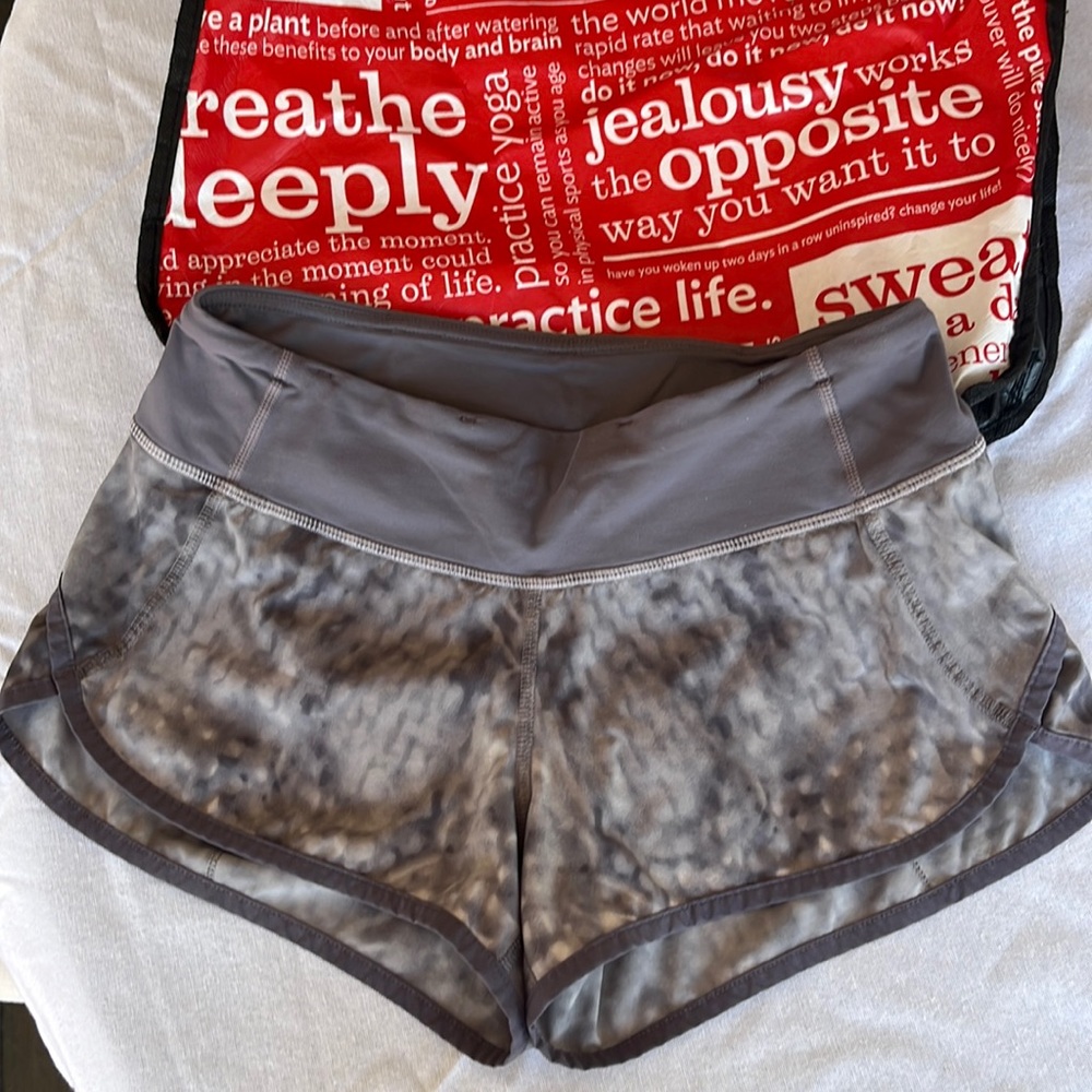 Lululemon speed shorts